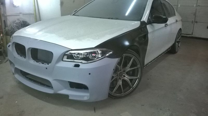 Кузовной ремонт BMW M5